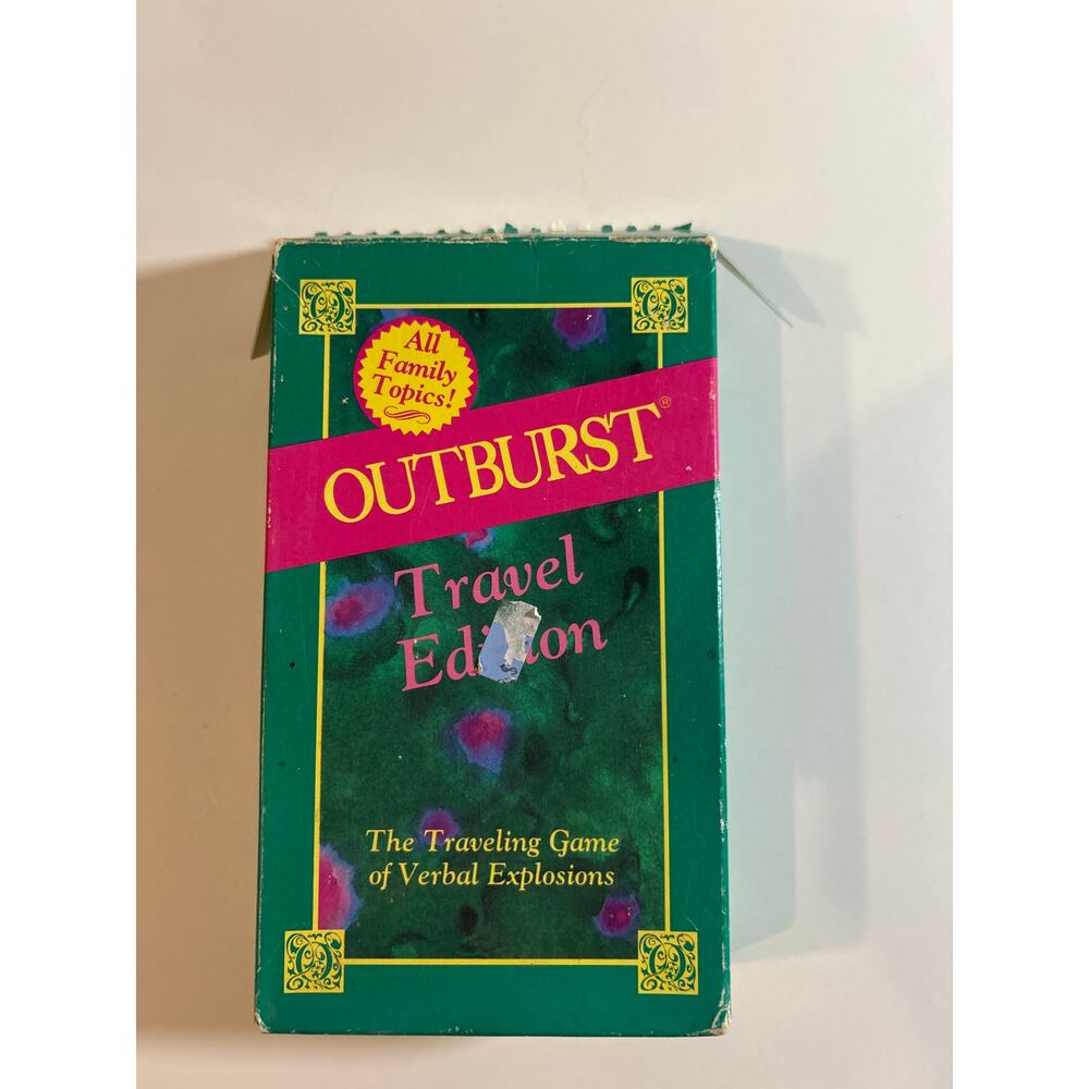 Outburst travel edition open box -‎ complete